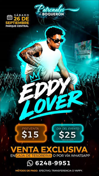 PUBLICACIÓN DE CUADRO DE COTIZACIONES: SERVICIO DE ARTISTA EDDY LOVER